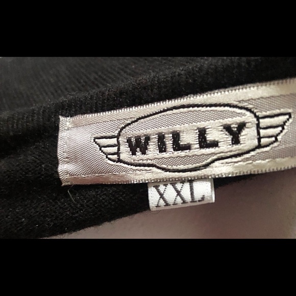 WILLY - Black V-neck Soft Sweater - Picture 6 of 6